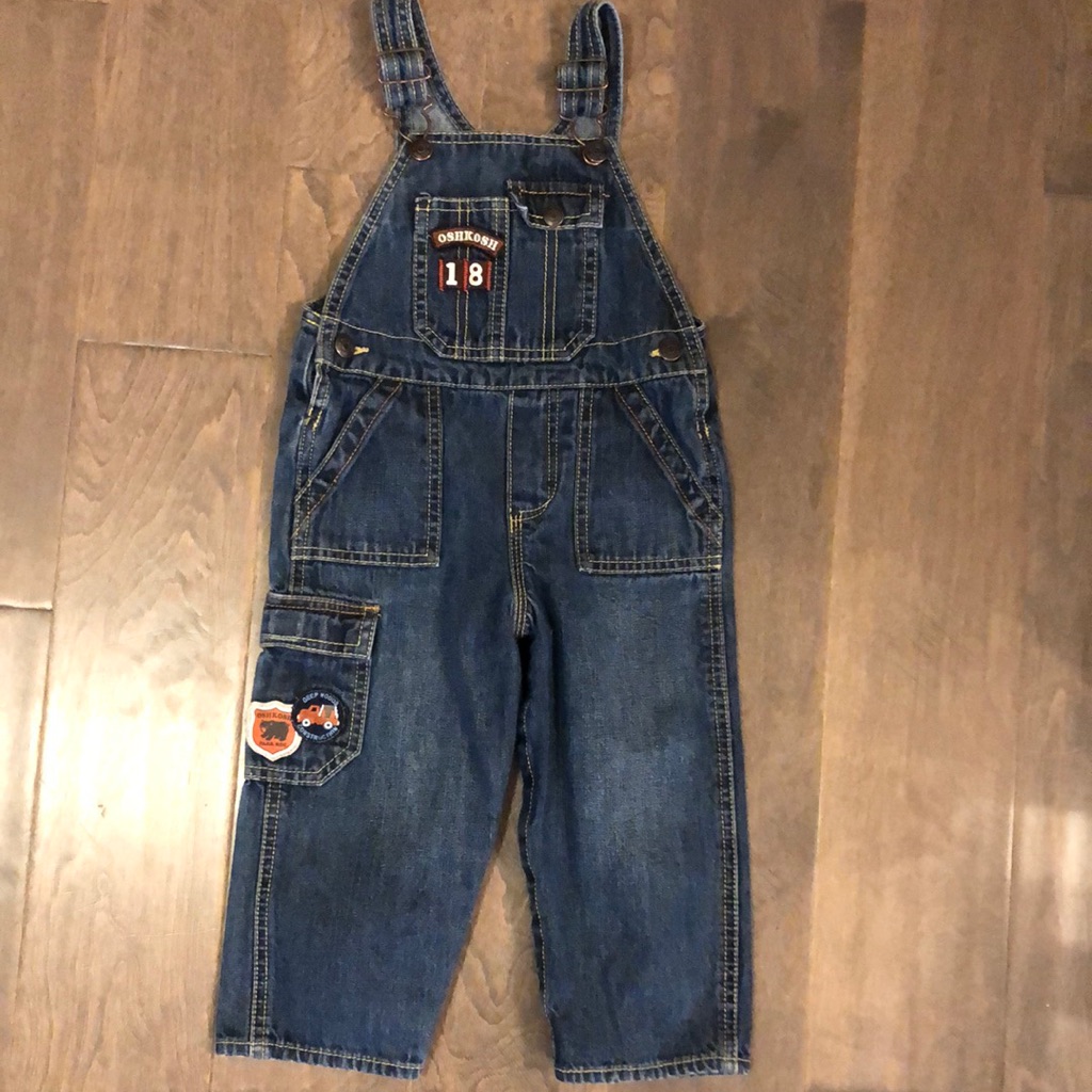 Oshkosh B’gosh Denim Bibs Overalls